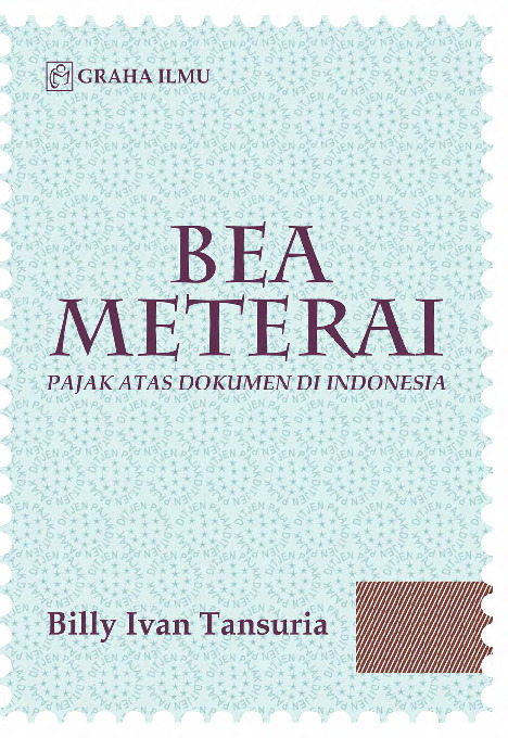 Sampul buku Bea Meterai; Pajak A...